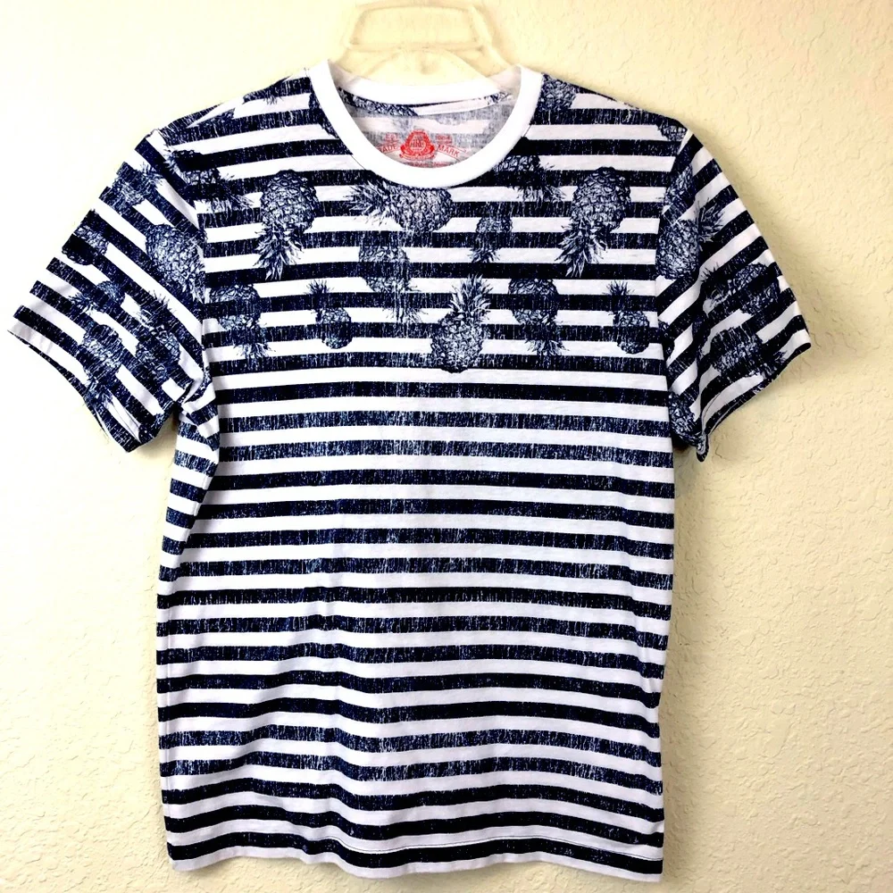 Unisex American Rag Stripe T Shirt - Picture 6 of 16